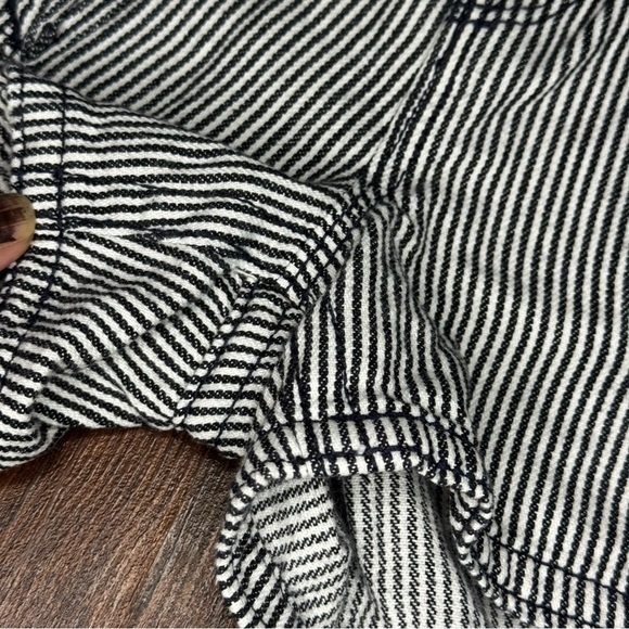 Rock Revival Black and White Striped Women Shorts Detailed buttons size 26 - Picture 5 of 16